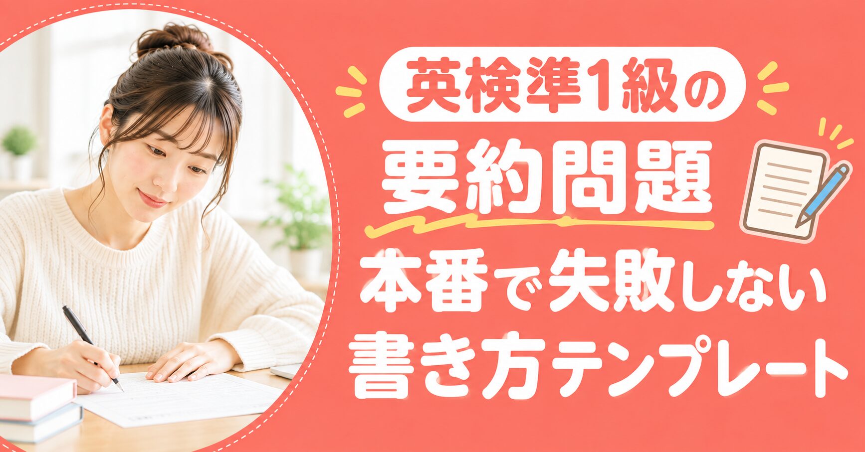 アイキャッチ:英検準一級要約
